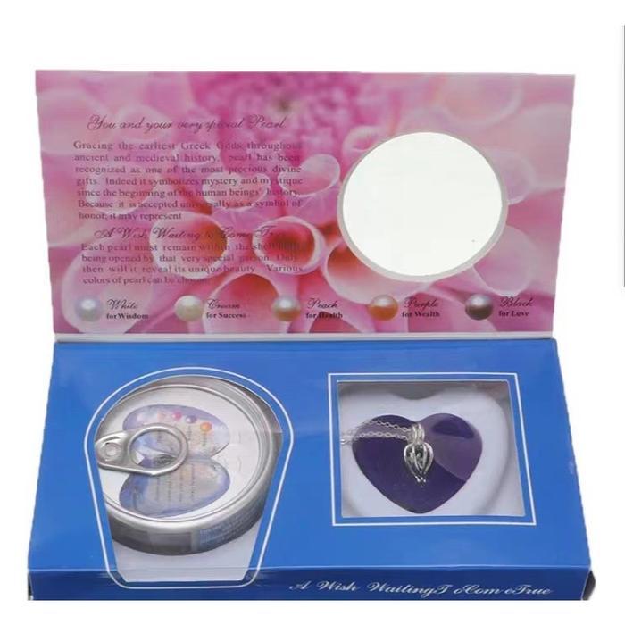 Kalung Mutiara Kerang Asli Mutiara Wish Pearl Necklace Valentine