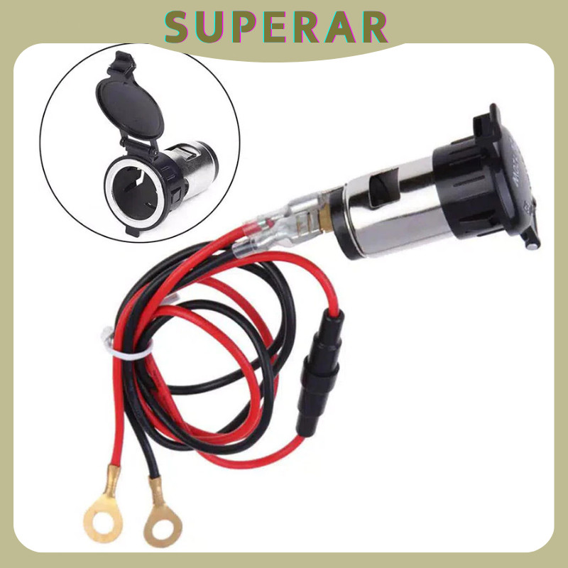 Best Seller Pengisi Daya Mobil Lighter Socket Charger Cigarette Lighter Power Outlet Set Stop Kontak