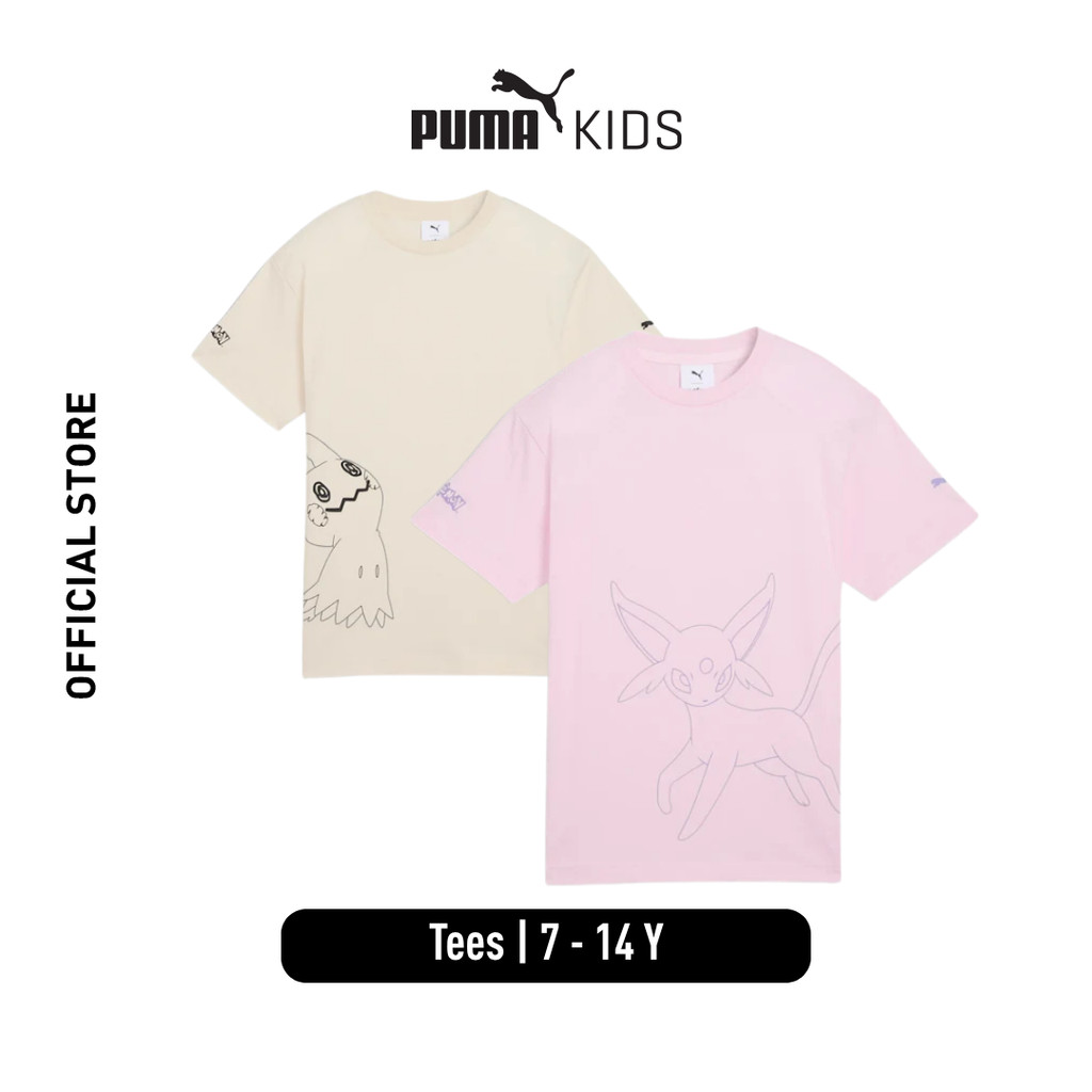 PUMA X POKEMON Relaxed Graphic Tee Jr - Kaos Anak