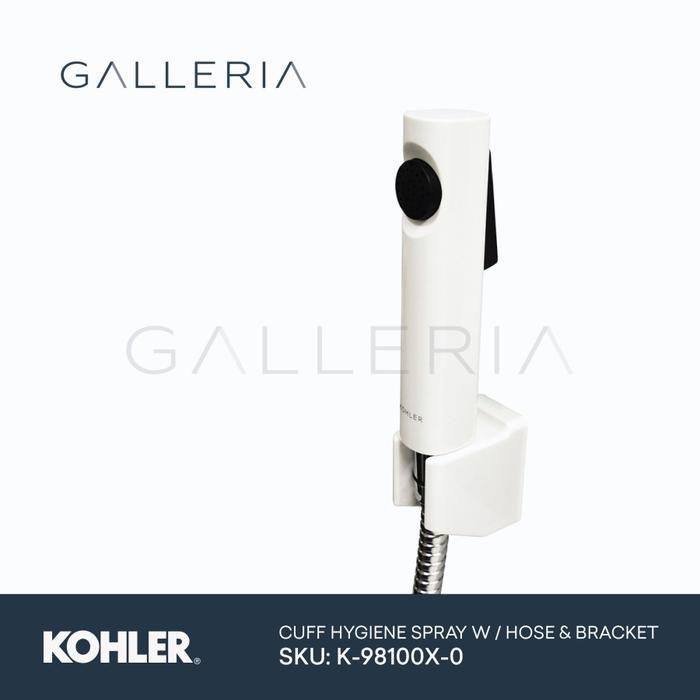 [] Kohler Cuff Hygiene Spray White K-98100X-B-0 / Kohler Jet Spray