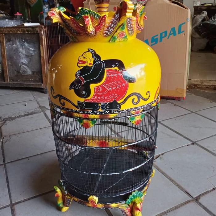 Sangkar Perkutut Mahkota Merak