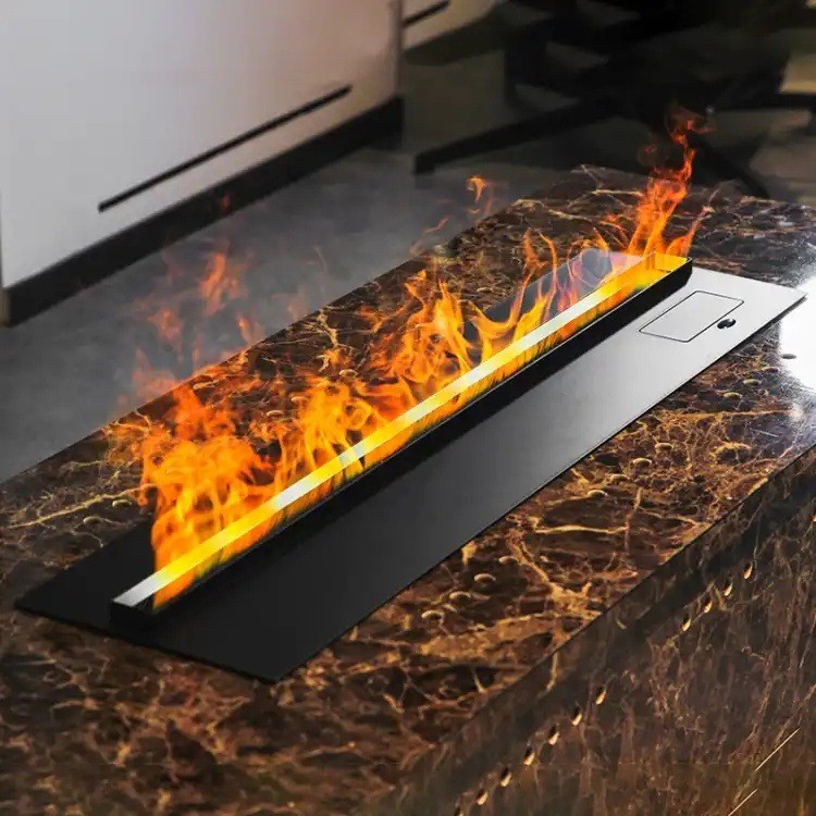 Wholesale Decor Embedded Electric Fireplace Atomization 3D Steam Mist Intelligent Fireplace Indoor W