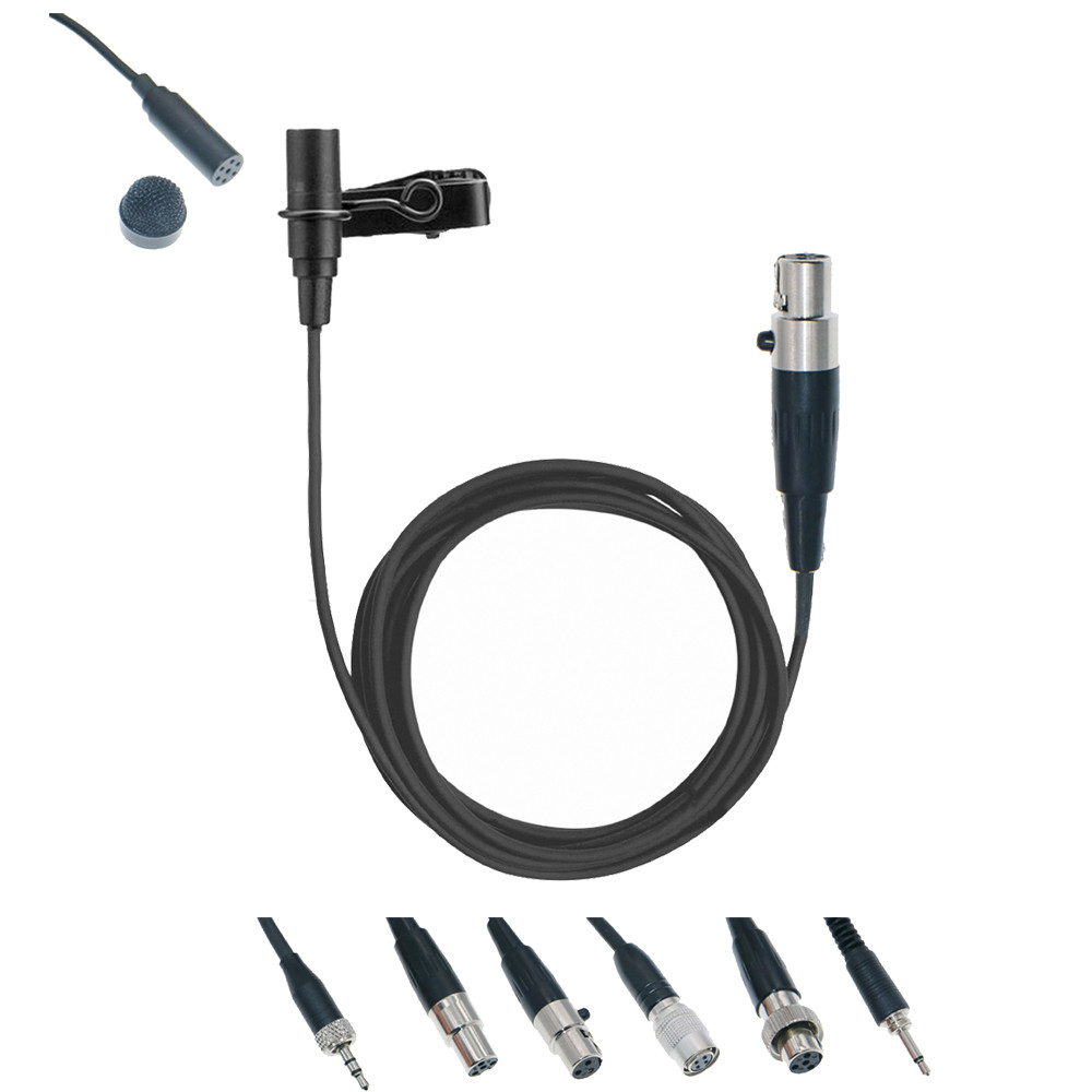 High Quality MKE2 Lavalier Lapel Microphone For Shure Sennheiser AKG Samson Audio-Technica Sony