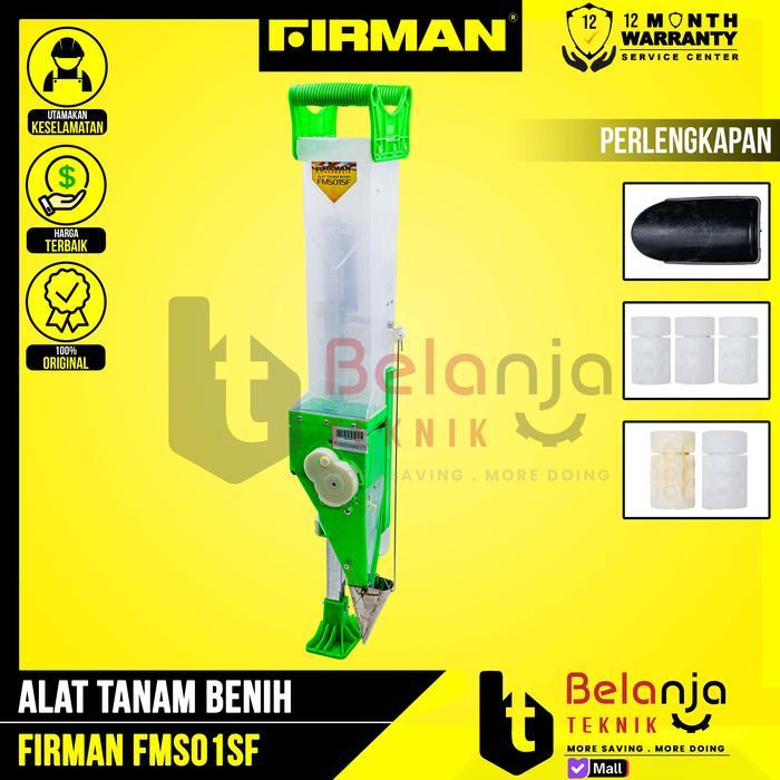 TERBARU Alat Tanam Benih Jagung Kacang Tanam Manual Firman FMS01SF Mini Tiller Alat Penyiang Gulma