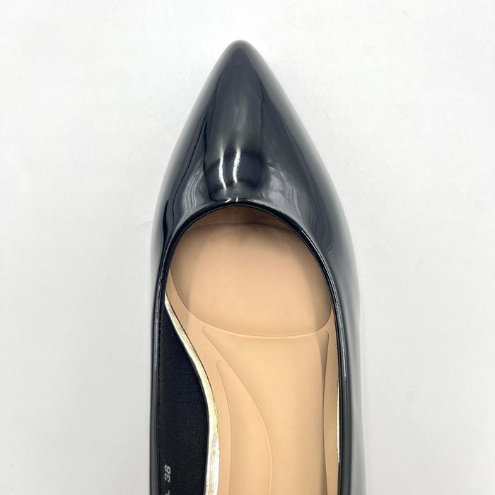 Laviola 4674 Ffs - Sepatu Pantofel Kerja Wanita Hak 6 Cm Black Heels Shoes