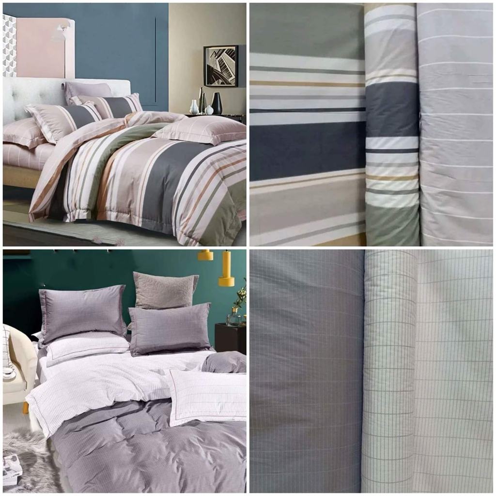 Kain Katun Jepang Satin Twill Motif Geometris Premium Per Meter Lebar 250cm – Bahan Halus Lembut unt