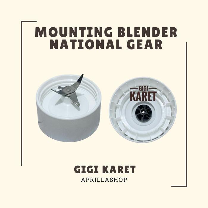 Promo Pisau Blender Miyako Model Lama / Mounting Blender National Gear/Gigi Karet