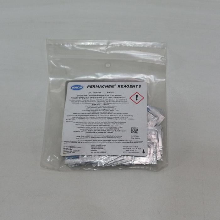 SMart HACH REAGENT SET chromium Hexavalent 0.010 0.700mg/L Cr6+ Refill water test kit HACH Premium