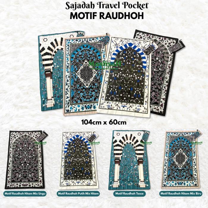 (1Kodi) Sajadah Pocket Sajadah Travel Sajadah Travel Pack Sajadah Travelling Sajadah Lipat Sajadah