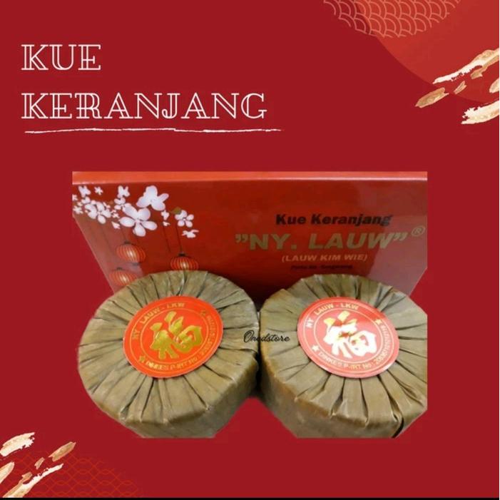 "New" Kue Keranjang / Kue Cina NY Lauw / Makanan Imlek - Halal