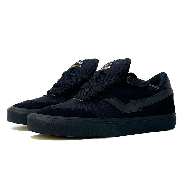 SIDSNEAKS Sepatu Sneakers Pria Unisex CB Max All Black Sepatu Gemuk Sepatu Skate Casual Shoes