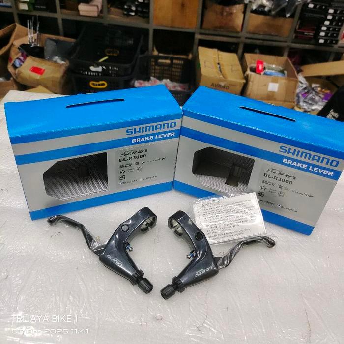 Brake Lever Shimano Sora R3000 Handle Rem Mekanik Flat Bar Shimano Original