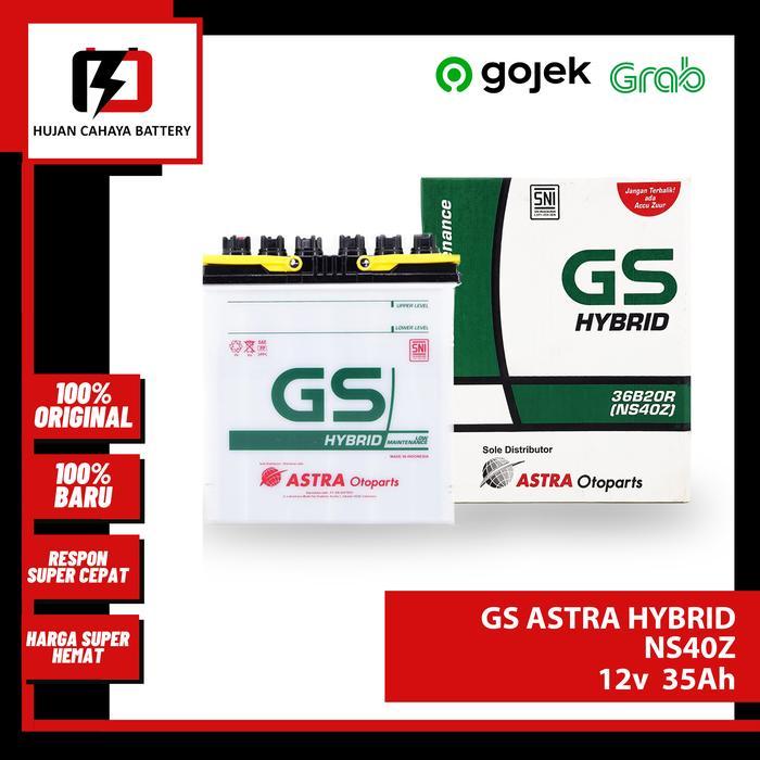 Ready Aki Mobil GS-A HYBRID NS40Z / NS-40-Z / NS 40Z - Aki DAIHATSU TARUNA
