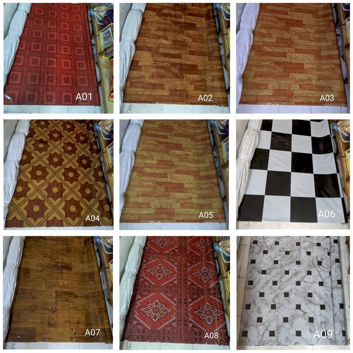 KARPET VINYL EMBOS 2m KARPET VINYL PLASTIK METERAN TERMURAH DEKORASI