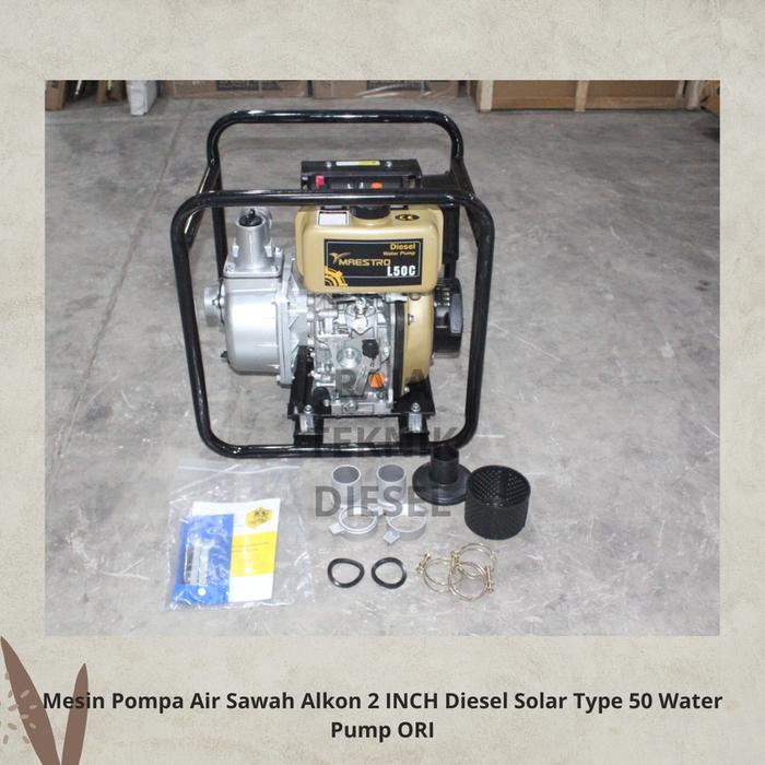 Pompa Air Irigasi Solar 3 Inch Alkon Diesel Solar 3 Inch Maestro L80C - L50
