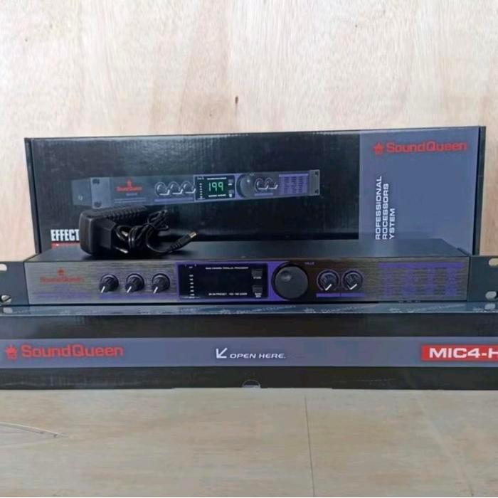 EFEK VOKAL SOUNDQUEEN MIC4-B / EFFECT VOKAL MIC4-H / ALESIS MICROVERB4 / EFFEC ALESIS MICROVERB 4