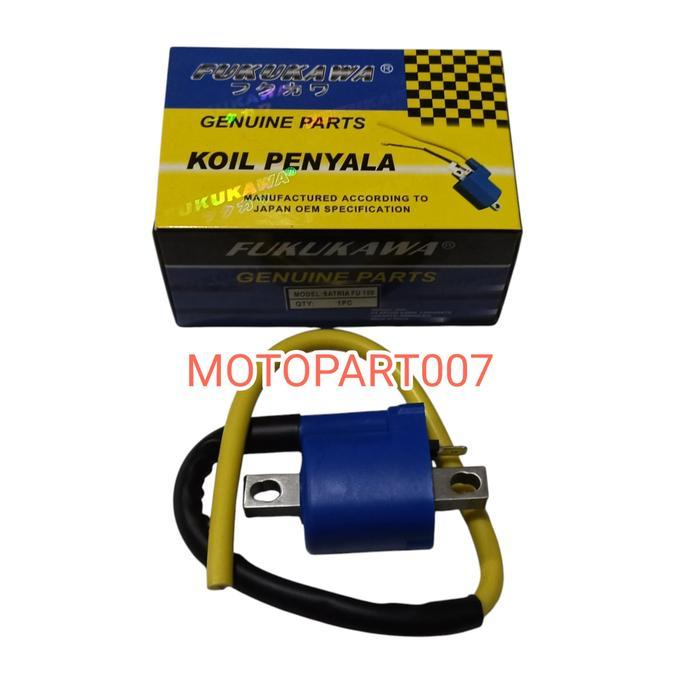 KOIL PENYALAAN SATRIA FU 150 COIL PENGAPIAN SATRIA FU KARBU MERK FUKUKAWA TERBATAS