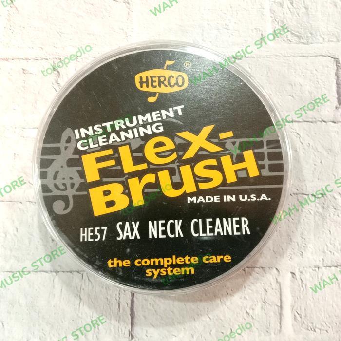 saxophone neck cleaner, sikat pembersih neck saxophone herco HE57