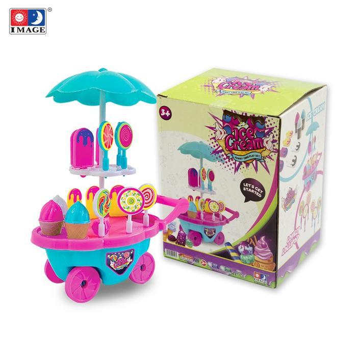 ` IMAGE TOYS mainan Ice Cream Play Set " S" [ Box ]