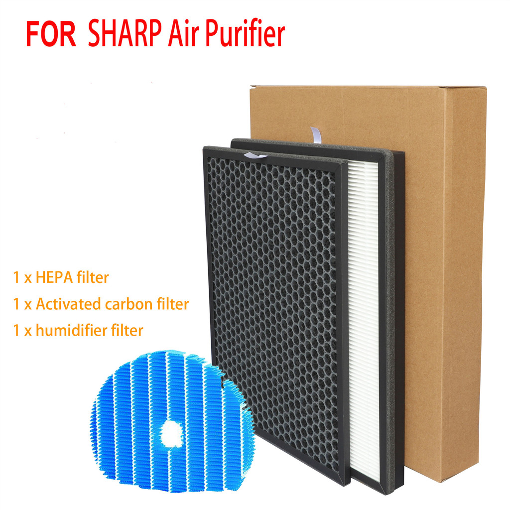Replacement HEPA Activated Carbon Filter FZ-C70HFE/FZ-C70DFE, for Sharp Air Purifier, KC-840E, KC-84