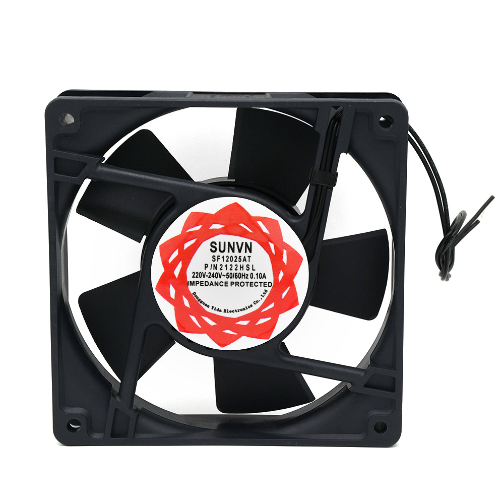 120mm 12cm 12025 Fan AC 220V 120mm*120mm*25mm Cooling Fan Oil-containing Industrial Chassis AC Fan S