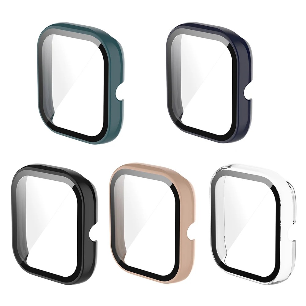 PC Protective Cover For Amazfit GTS 2 Mini Screen Protector Case Tempered Glass Film For Huami Amazf