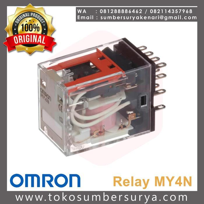 RELAY MY4N / MY4-N 24VDC OMRON TERBARU