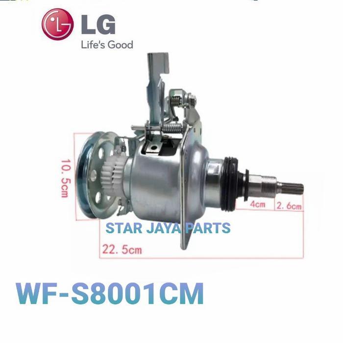 GEARBOX MESIN CUCI LG WF-S8001CM TERBAIK