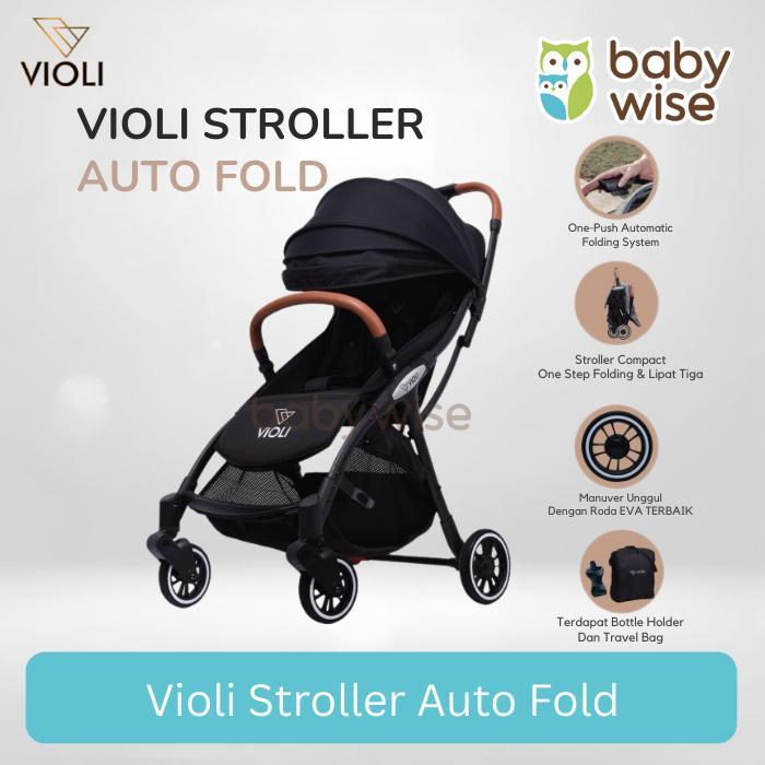 Violi Stroller AUTO FOLD - Kereta Dorong Bayi