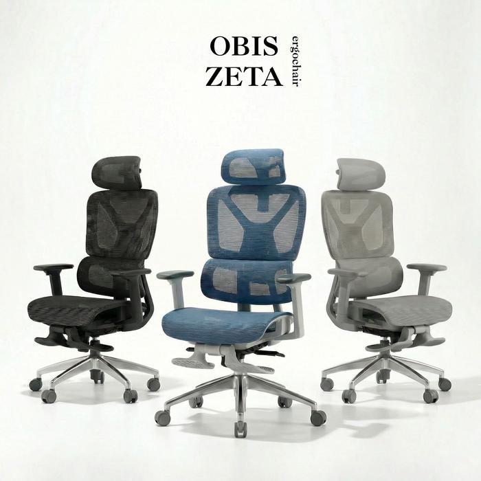 Obis Zeta Ergonomic Chair For Office And Gaming With Footrest Terbaru 