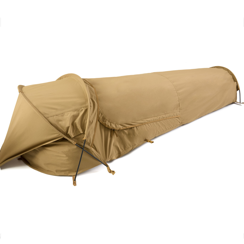 Military Hideaway Bivy Tent Lightweight Waterproof Camping Compact Single-Pole Tent for Backpacking