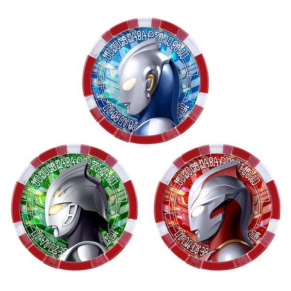 HOT SALE BANDAI ULTRAMAN Z DX ULTRA MEDAL LEGEND SET 01 COSMOS NEXUS MEBIUS TERMURAH