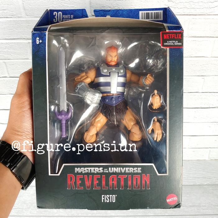 HOT SALE MATTEL MASTERS OF THE UNIVERSE REVELATION FISTO MASTERVERSE MOTU TERMURAH
