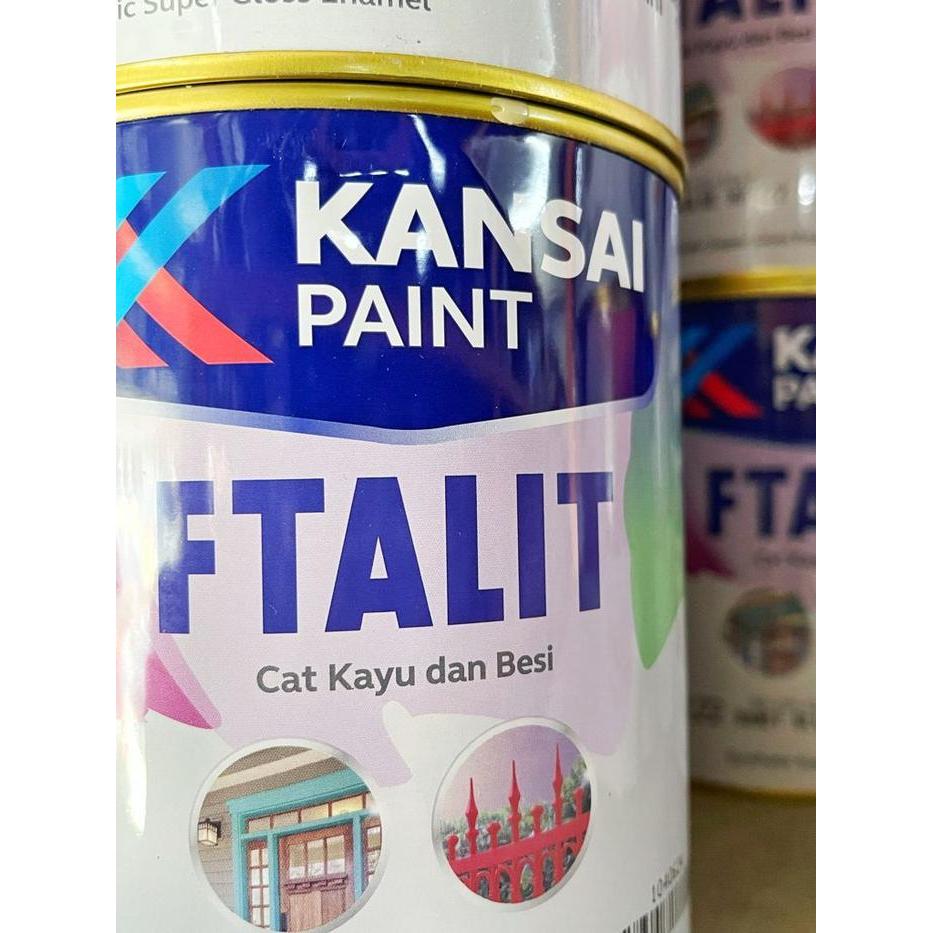 FTALIT SILVER cat minyak / cat kayu besi / cat pintu