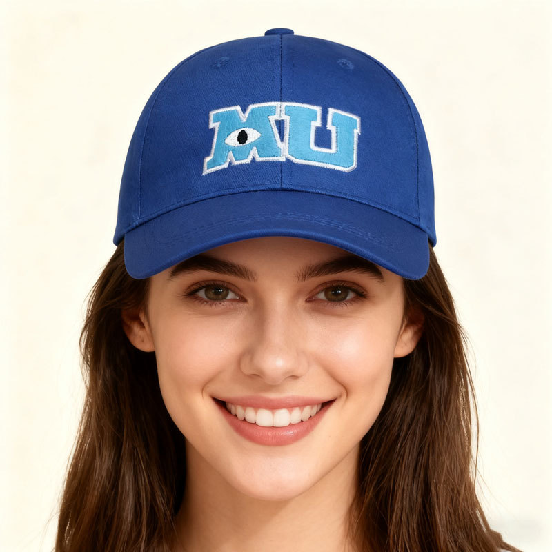 Monsters University Emblem MU One-Eyed Baseball Cap