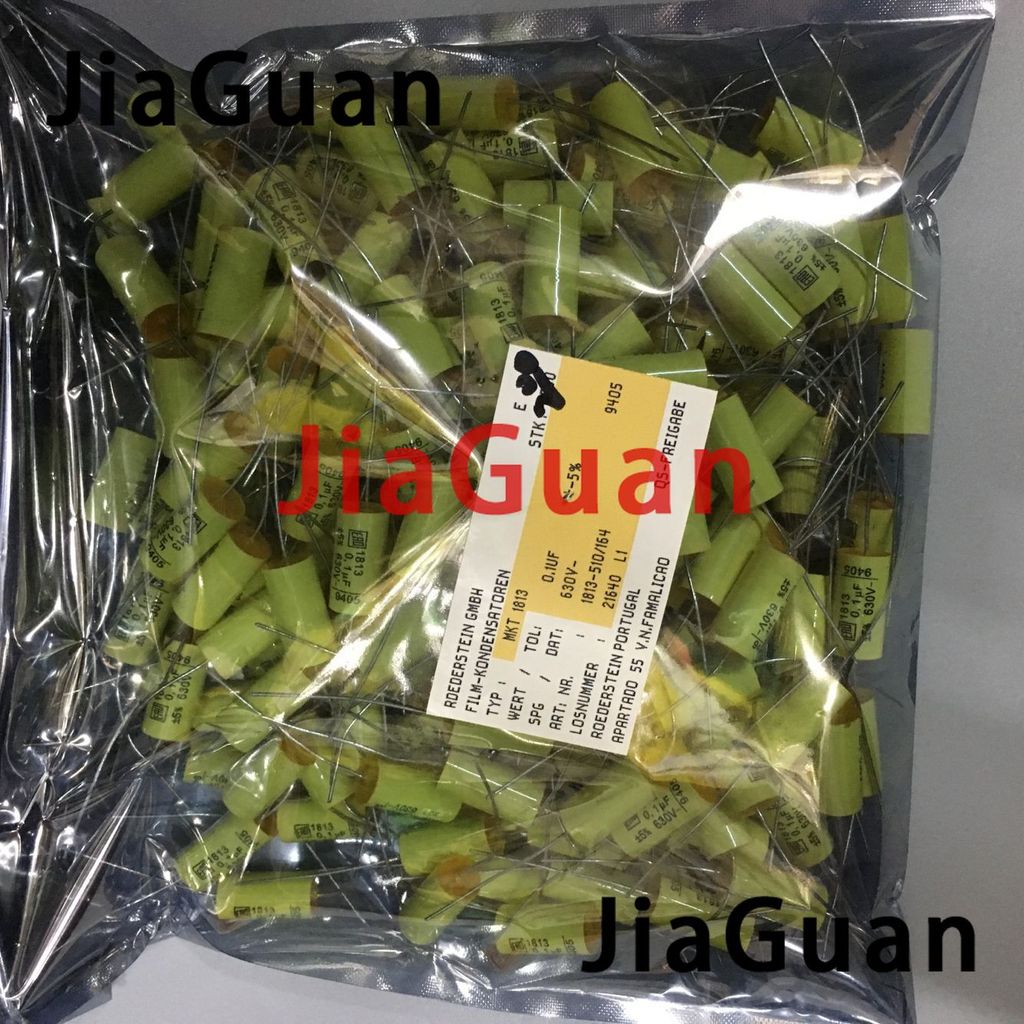 10PCS NEW VISHAY ERO MKT1813 0.1UF 630V 5% 10X22MM axial film capacitor 104/630V HiFi audio MKT 1813