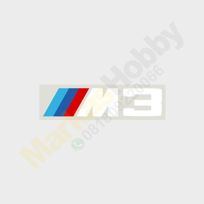 STIKER KACA BMW E30 WARNING SET TERBATAS