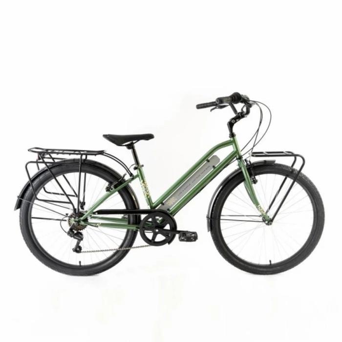 SEPEDA CITY BIKE ELEMENT BERGAMOUNT 26 inch BERGAMONT LONDON TAXI NEW - Dark Green