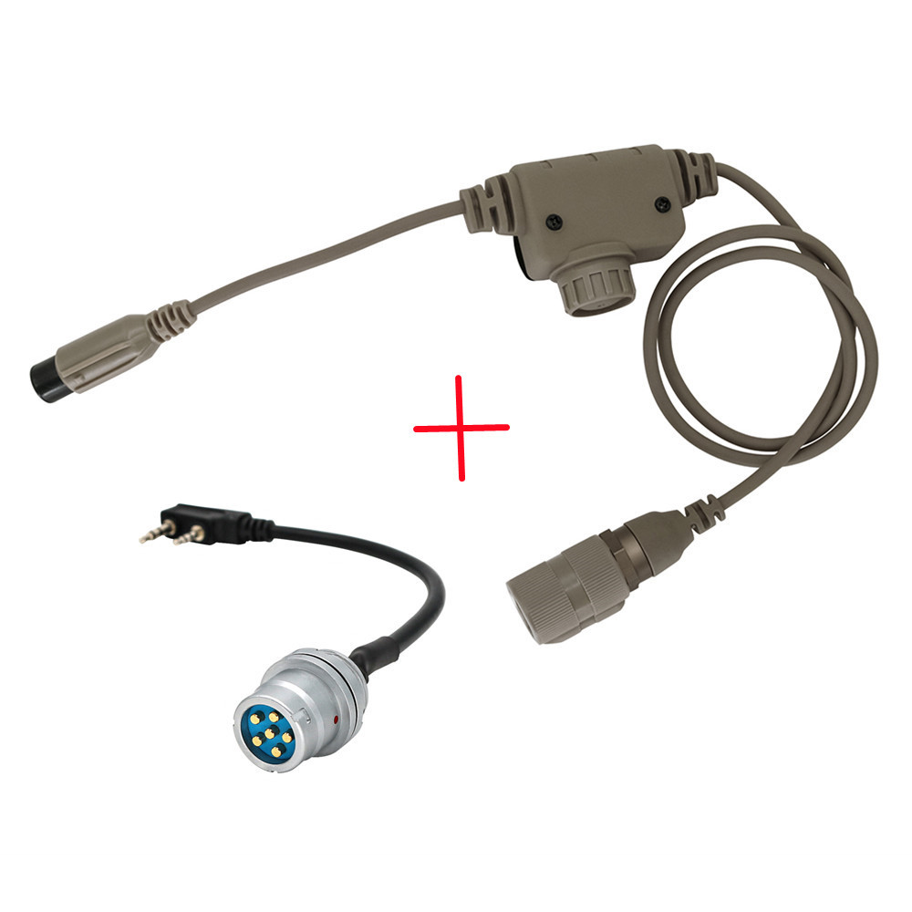 Tactical Ptt RAC 6 Pin PTT for PRC-163/148/152 Harris Military Radio