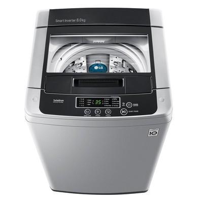 MESIN CUCI LG 8 KG TOP LOADING INVERTER TURBO DRUM 2108 VSPCK GARANSI