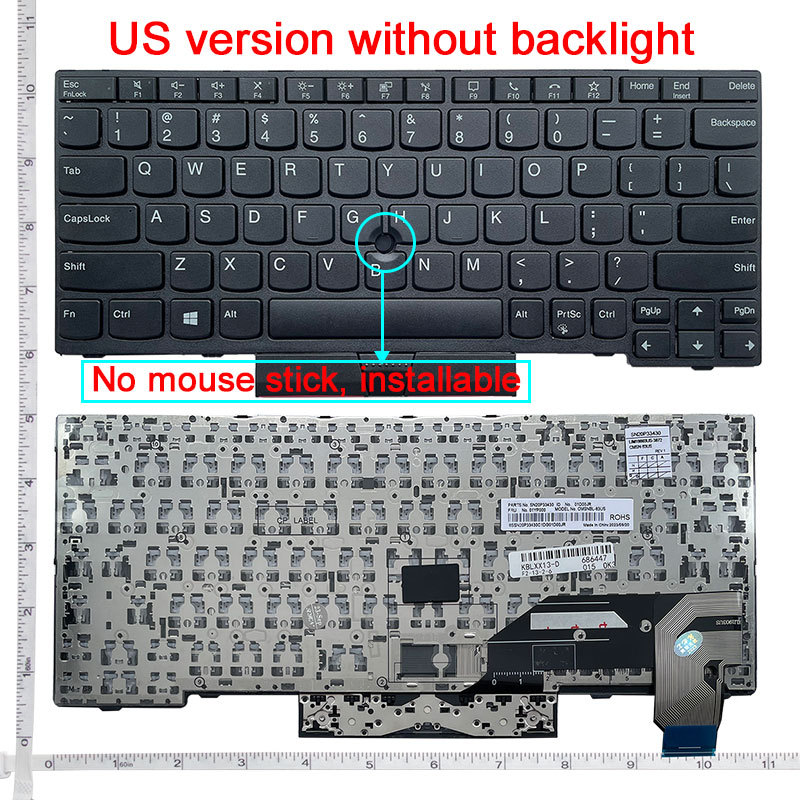 US NEW keyboard For Lenovo Thinkpad IBM Yoga L13 Gen 2 YOGA X13 Gen 1 X13 Gen2/Gen3 English laptop