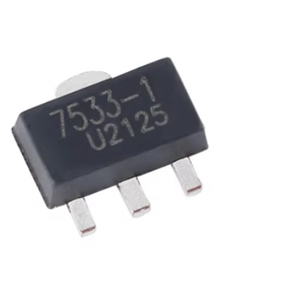 PROMO UMW HT7533-1 SOT-89, 3.3V 0.1A LDO Voltage Regulator Chip, MOQ: 500 pcs