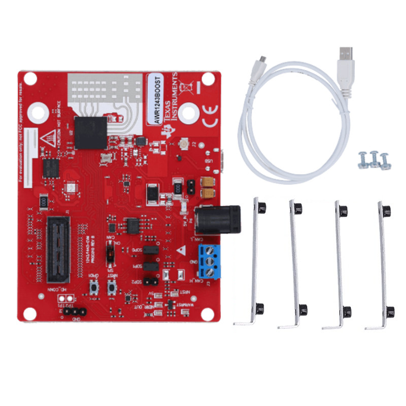 AWR1243BOOST HIGH PERFORMANCE AUTOMOTIVE MMIC EVALUATION MODULE - 76GHZ TO 81GHZ FREQUENCY RANGE,