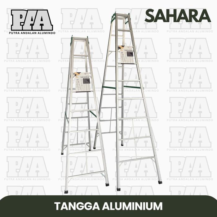 [PAA] SAHARA - Tangga Lipat Aluminium / Tangga Aluminium Lipat / Tangga Jumbo Multifungsi - Warna