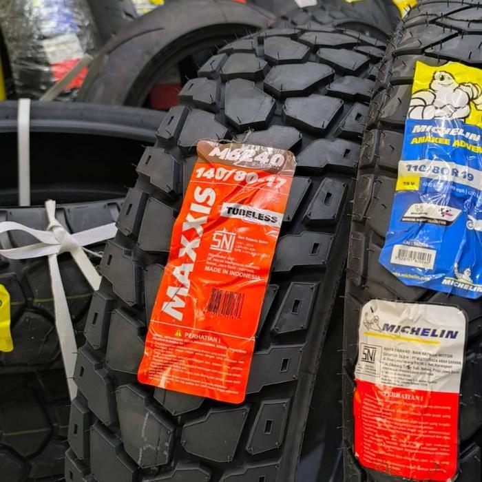 Maxxis M6240 140/80-17 ban dual purpose
