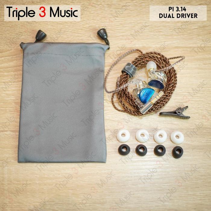 Phi Pi 3.14 Audio Iem Dual Driver Pliisen121 In Ear Monitor Original