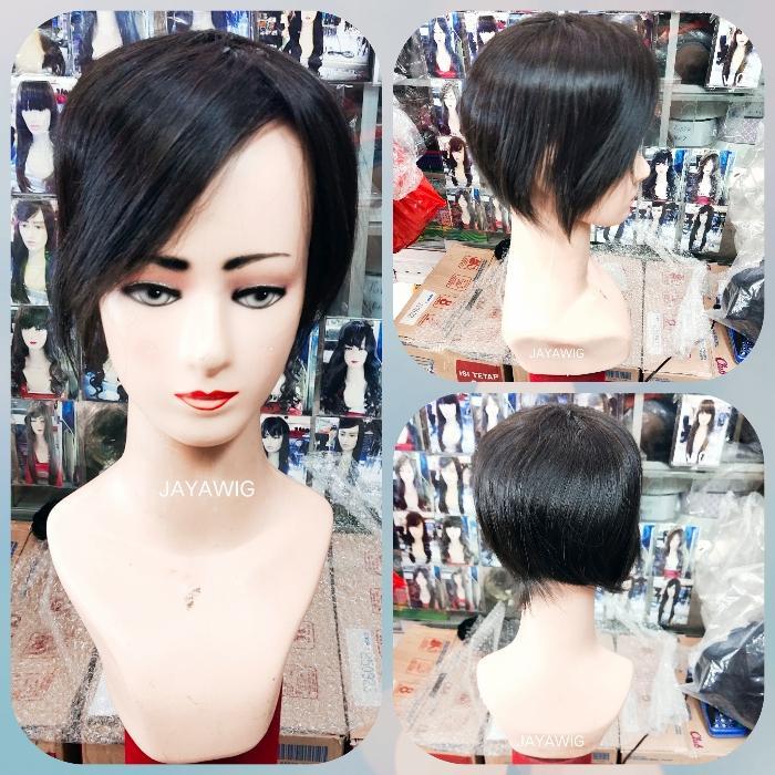 Sale Toupee Clip Rambut Asli /Toupee Human Hair /Toupee Klip/Penutup Botak