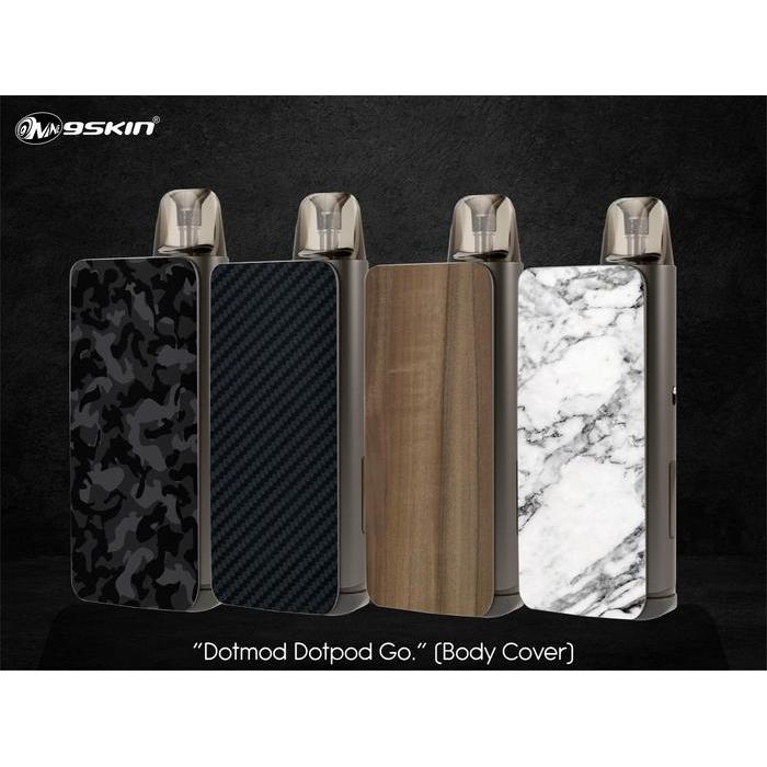 Promo 9Skin Dotmod Dotpod Go Skin Custom Carbon Leather Special Texture