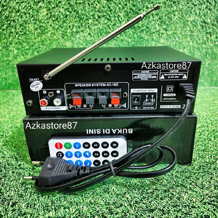 Amplifier Fleco 198B Pro Amplifier Karaoke Amplifier Bluetooth 198B Pro Terbaik