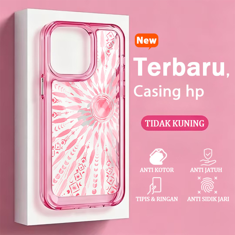 Clear Case Cahaya Pink Tpu Casing Tecno Camon 50 Pro Pova 7 5G Spark Go3 Camon 40 Pro 20 Pro Spark G